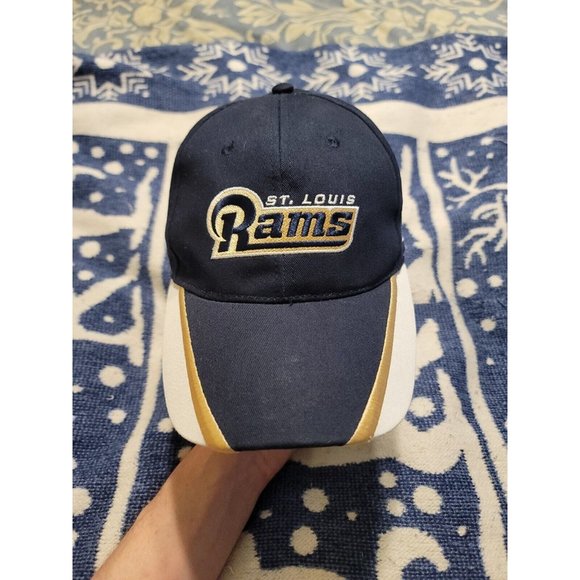 St Louis Rams 2008 Edward Jones Football Adjustable Adult Ball Cap Hat k-product - Picture 1 of 6